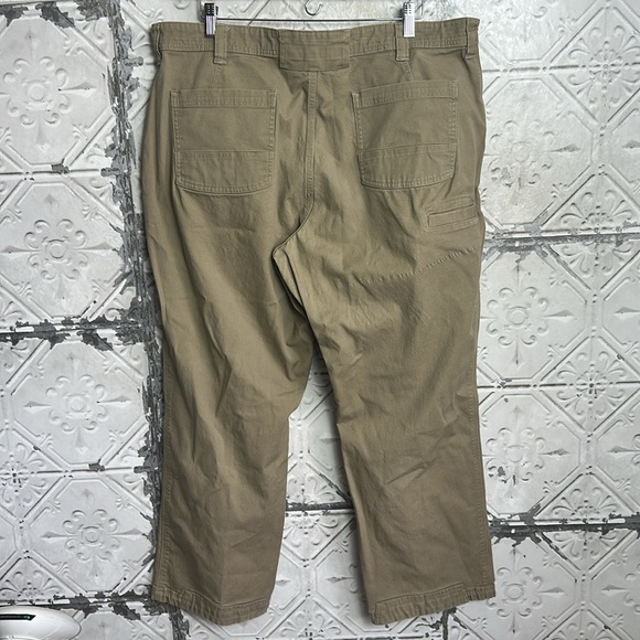 Men’s Duluth trading flex fire hose khaki work pants - Picture 3 of 5